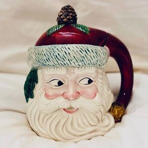 A KIDS FAVORITE Christmas Cookie Treats Jar Holidays Santa Claus St Saint Nick